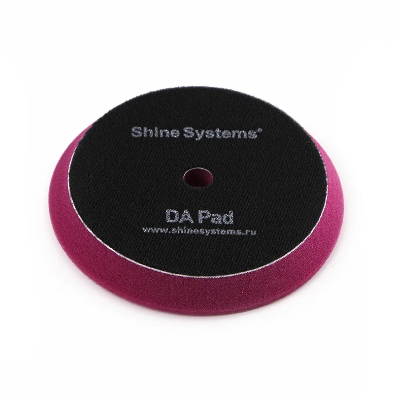 Shine Systems DA Foam Pad Purple - полировальный круг твердый лиловый, 130 мм - 2