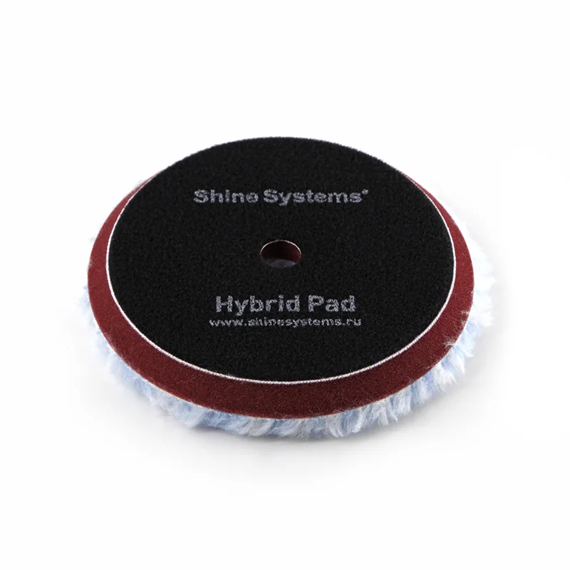 Shine Systems Hybrid Pad - гибридный полировальный круг, 130 мм - 2