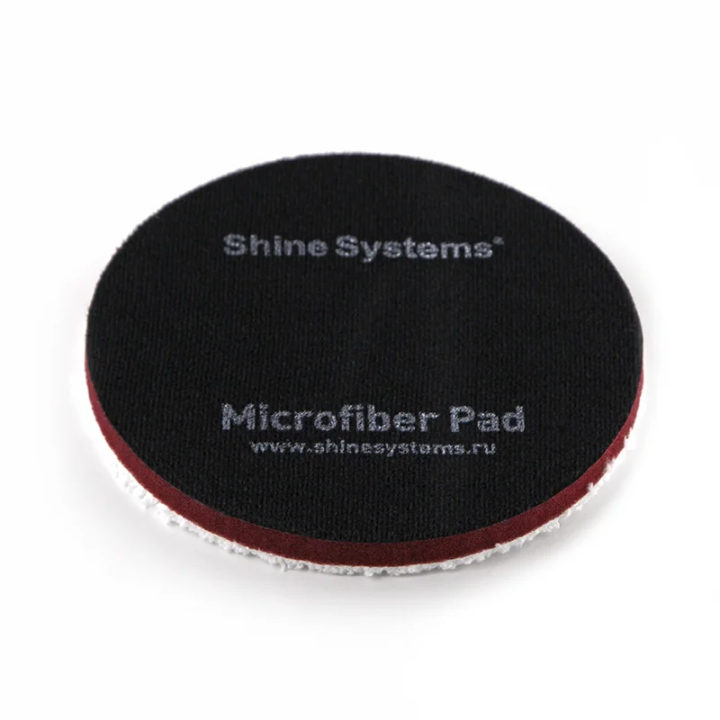 Shine Systems Microfiber Pad - полировальный круг из микрофибры, 155 мм - 2