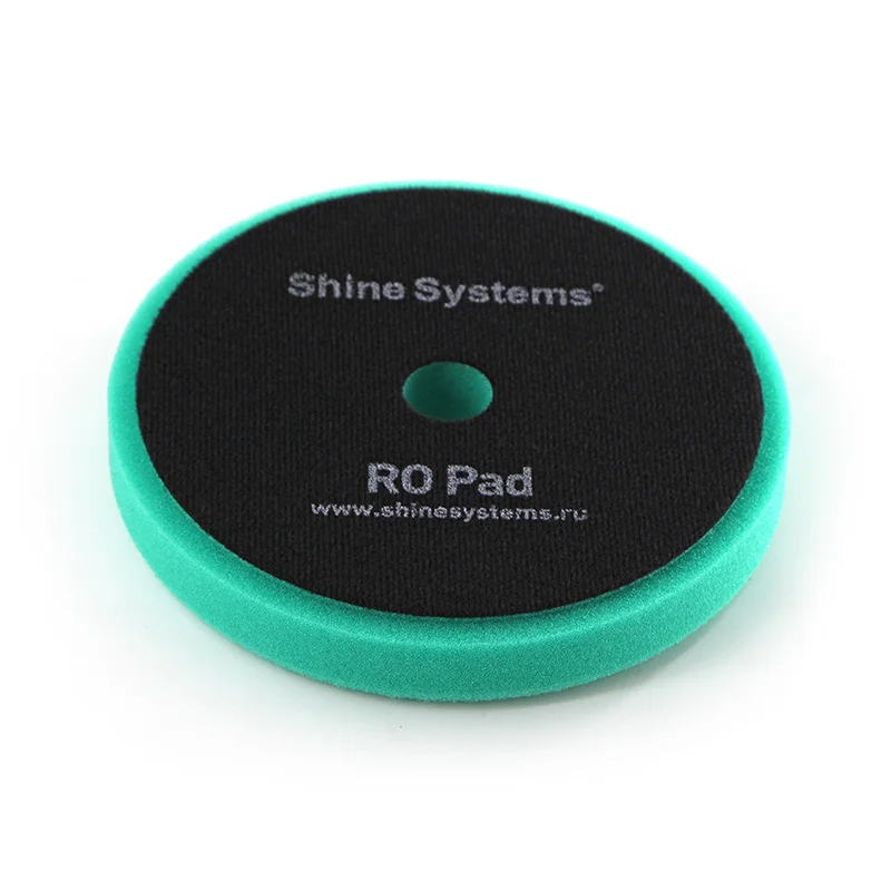 Shine Systems RO Foam Pad Green - полировальный круг твердый зеленый, 155 мм - 2