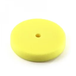 Shine Systems RO Foam Pad Yellow - полировальный круг полутвердый желтый, 130 мм