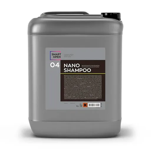 Smart Open Nano Shampoo 04 - наношампунь для ручной мойки, 5 л - 1