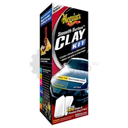 Meguiar's Smooth Surface Clay Kit- Очищающий набор с эффектом полироли