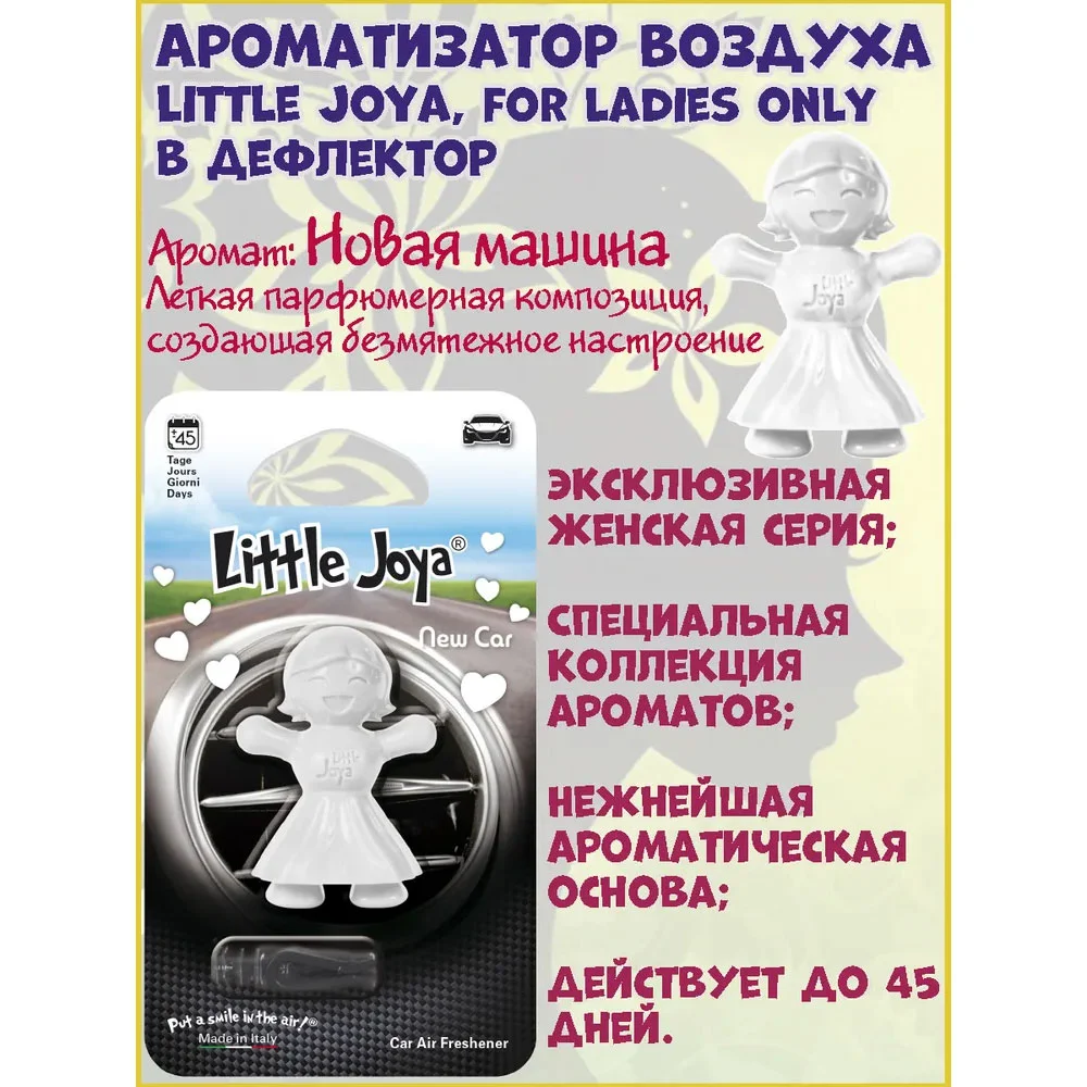 Little Joe NewCar - Ароматизатор на дефлектор - 2