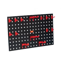 AuTech Держатель настенный пластиковый с крючками, 60х38 см