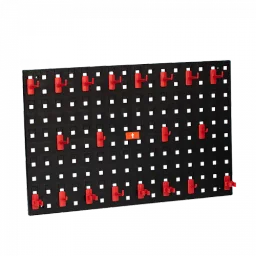 AuTech Держатель настенный пластиковый с крючками, 60х38 см