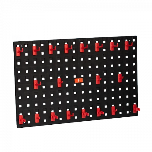 AuTech Держатель настенный пластиковый с крючками, 60х38 см - 1