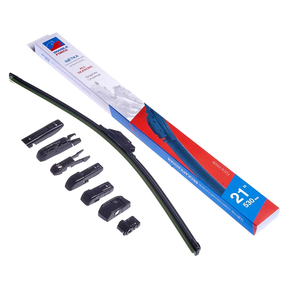 Double Force Щетка стеклоочистителя бескаркасная, 525 мм ("21")