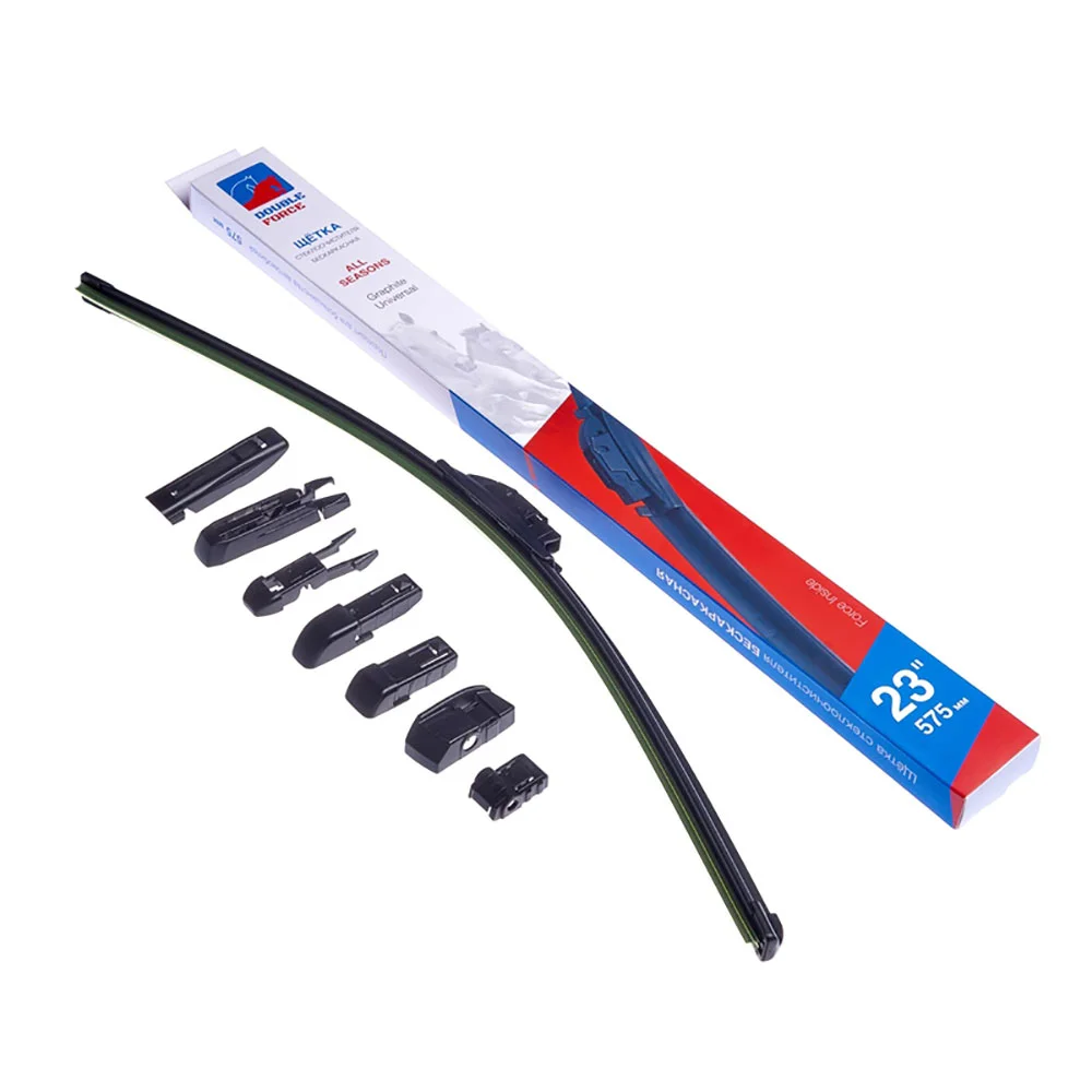 Double Force Щетка стеклоочистителя бескаркасная, 575 мм ("23")