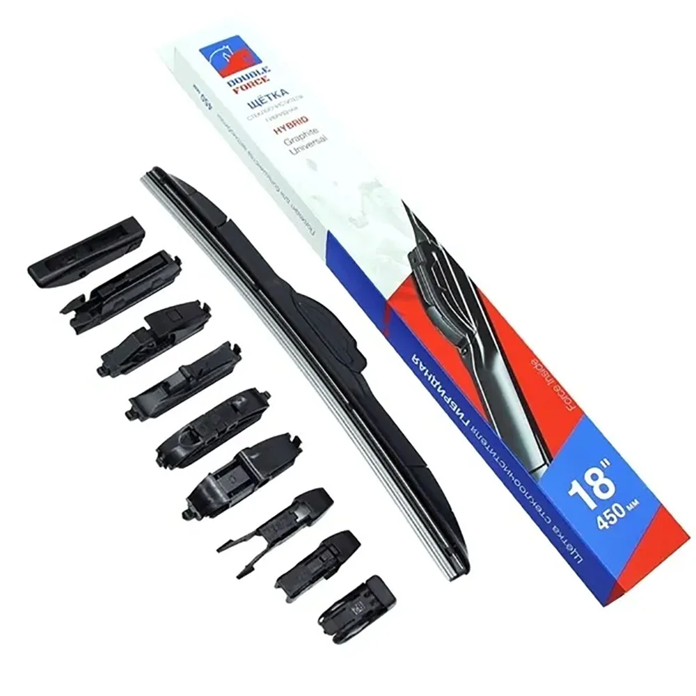 Double Force Щетка стеклоочистителя гибридная 450 мм (18")