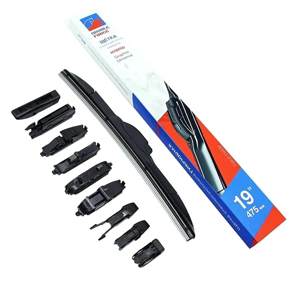 Double Force Щетка стеклоочистителя гибридная 475 мм (19")