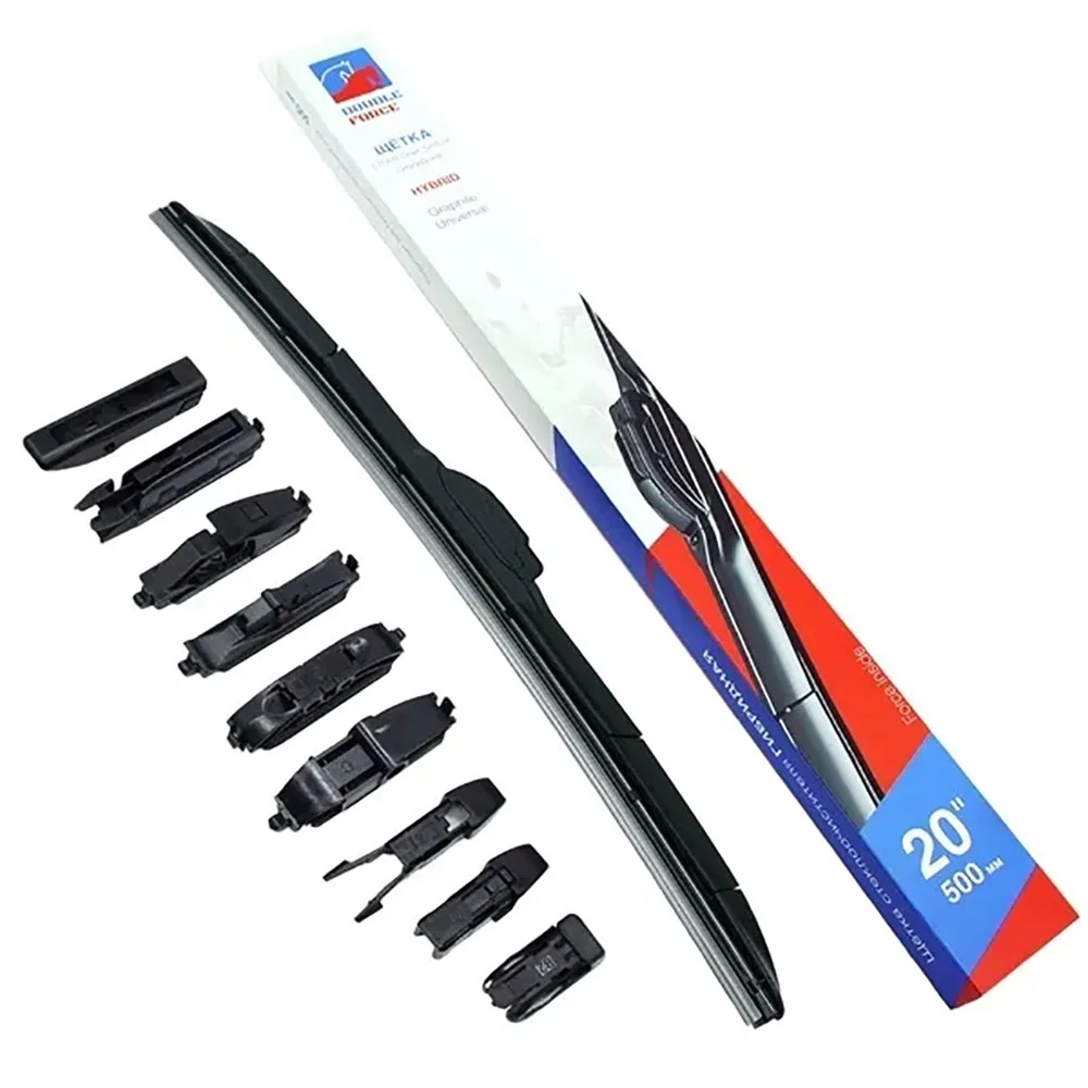 Double Force Щетка стеклоочистителя гибридная 500 мм (20")