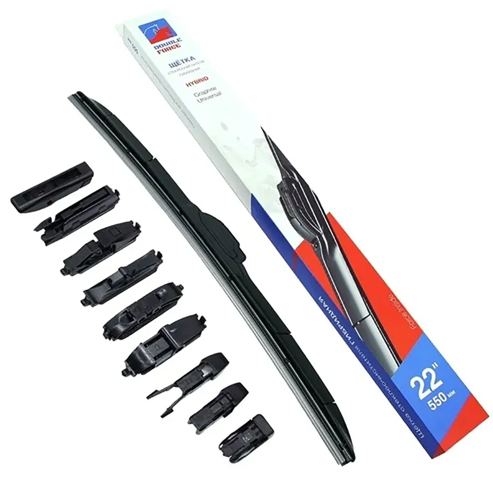 Double Force Щетка стеклоочистителя гибридная 550 мм (22")