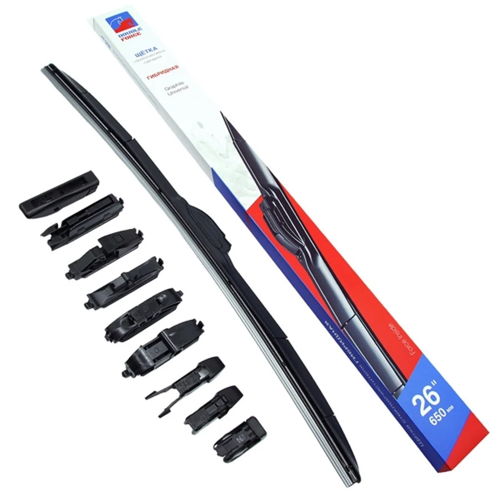 Double Force Щетка стеклоочистителя гибридная 650 мм (26")