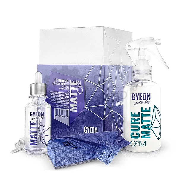 GYEON Q² Matte Kit - Защитное кварцевое покрытие для матовых авто, 50 мл
