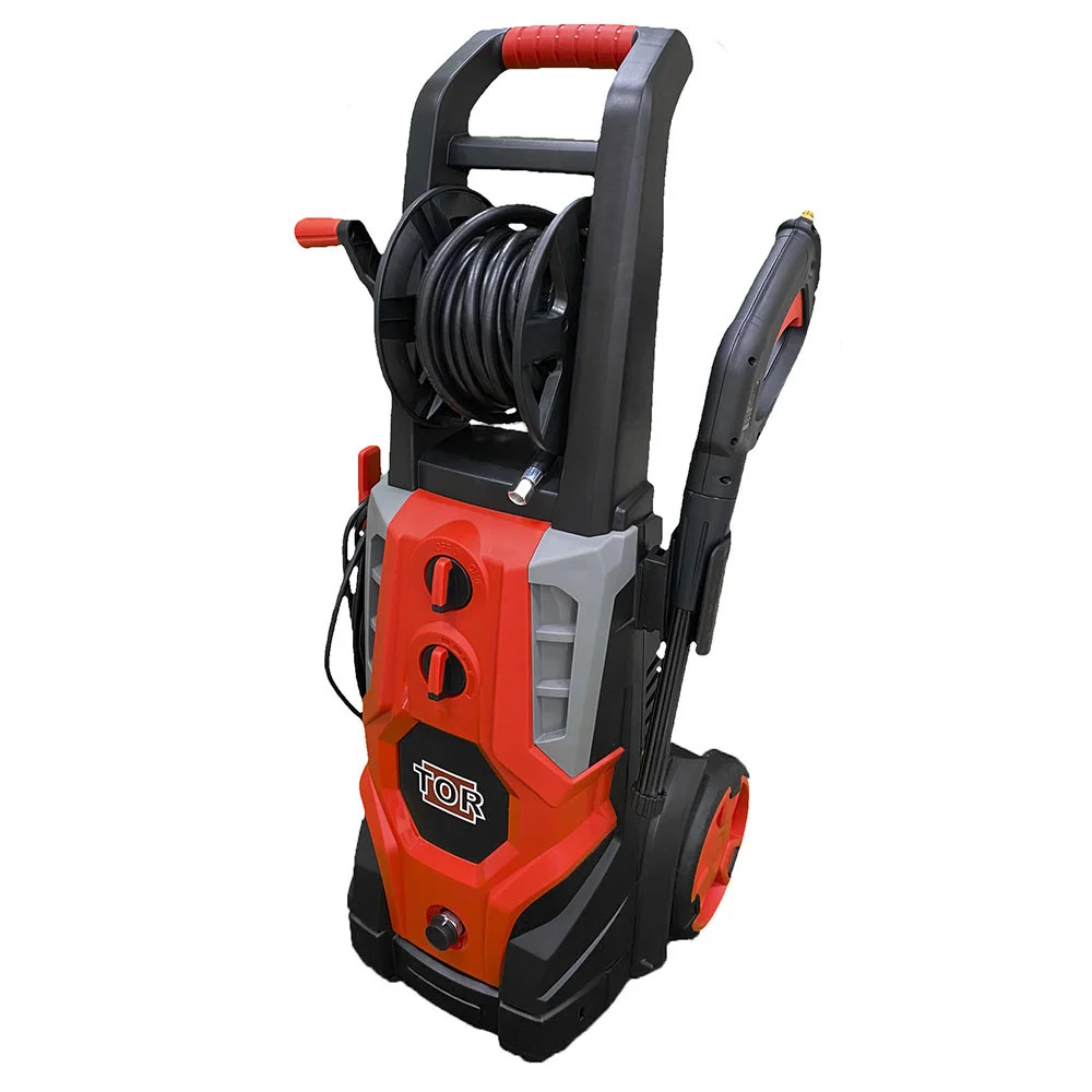 TOR Аппарат высокого давления AN-149/TR-149 (барабан, 10м шланг, манометр, материал помпы- силумин)