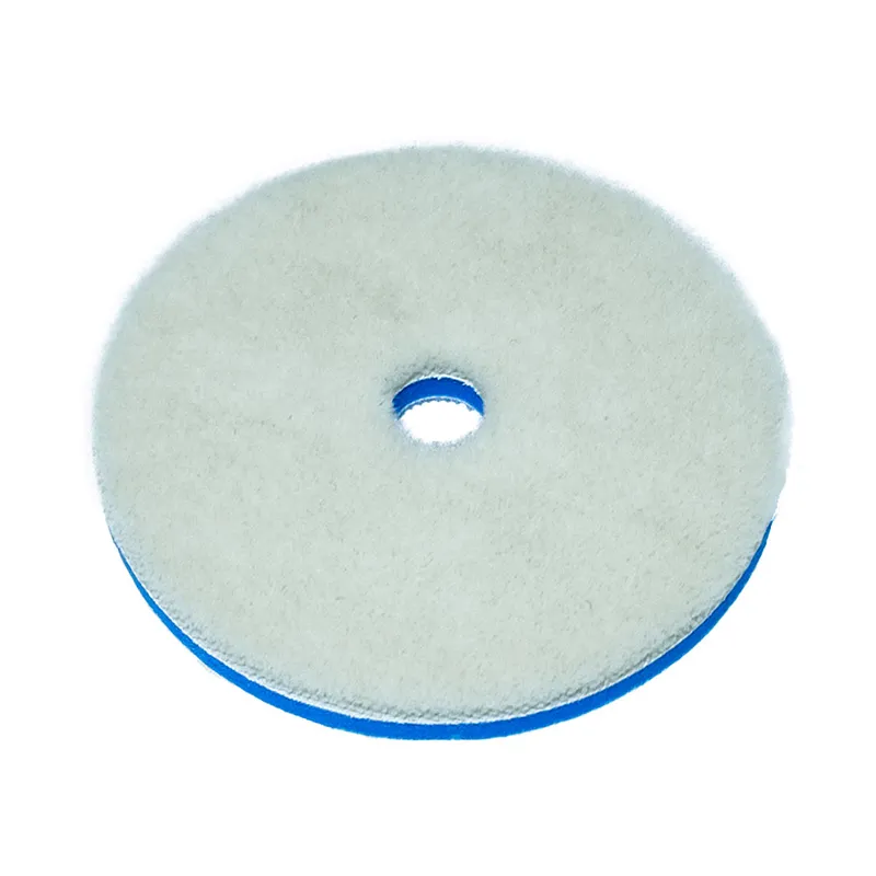 AuTech Полировальный шерстяной круг, 5 мм Doodle Wool-Pad white 135/15/135 мм - 1