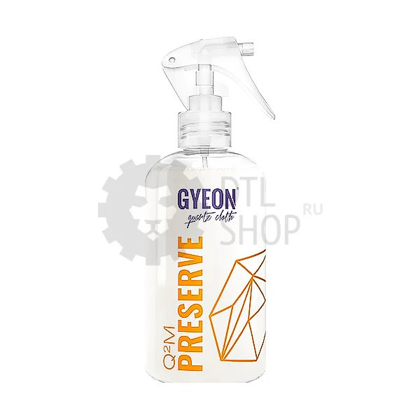 GYEON Q²M Preserve - Антистатический консервант пластика, 250 мл