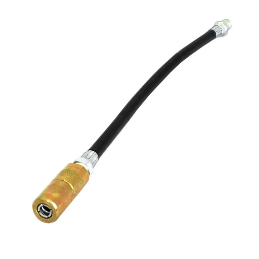 OPT-405501 Шланг гибкий 300 мм для плунжерного смазочного шприца с наконечником - 1