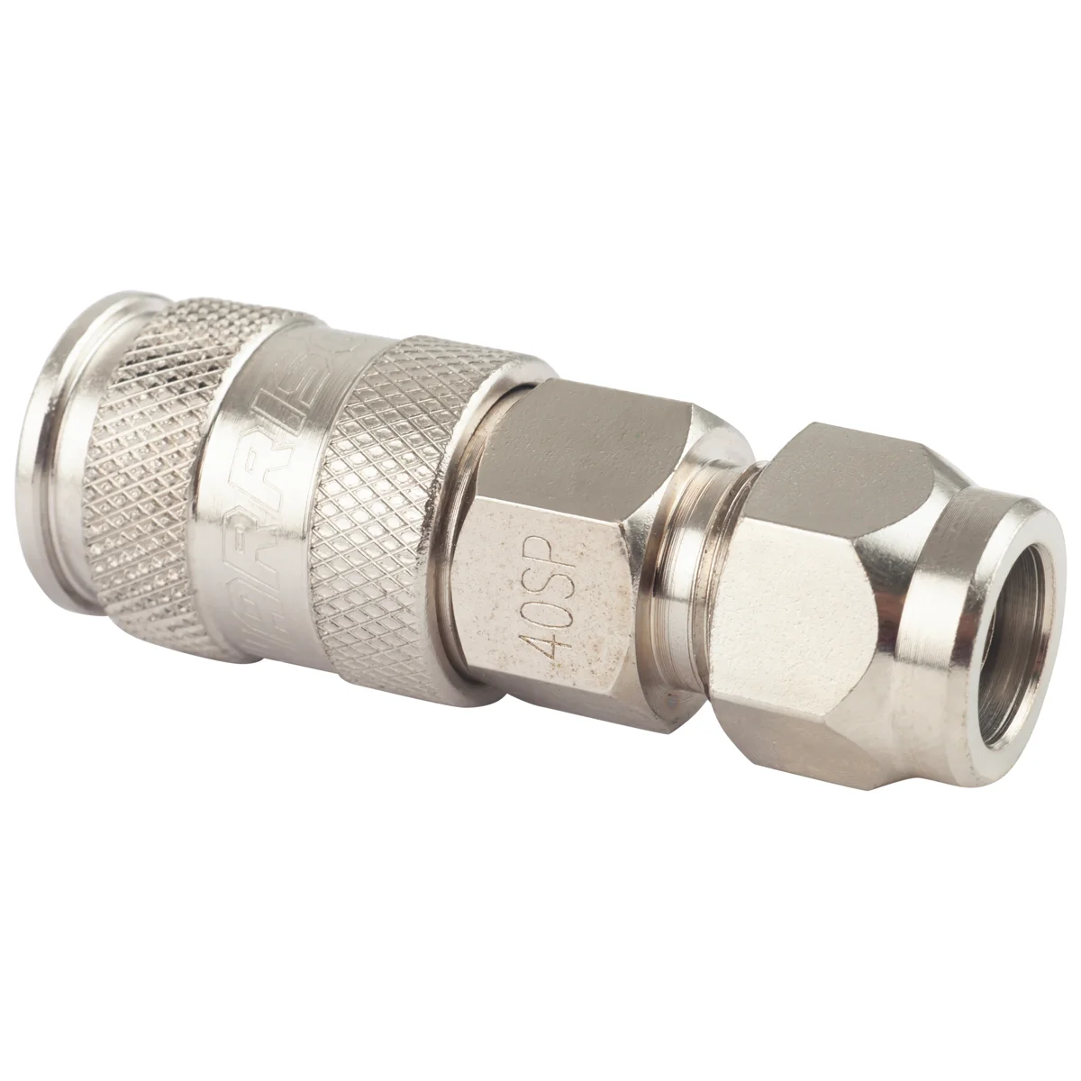 HRS-40SPA Harrison Пневматическое быстроразъёмное соединение с обжимным креплением PU шланга ? 8х12