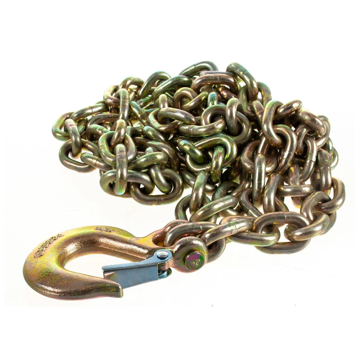 WDK-0302 Тяговая цепь с крюком. Длина 3.5 м, усилие 6 тонн