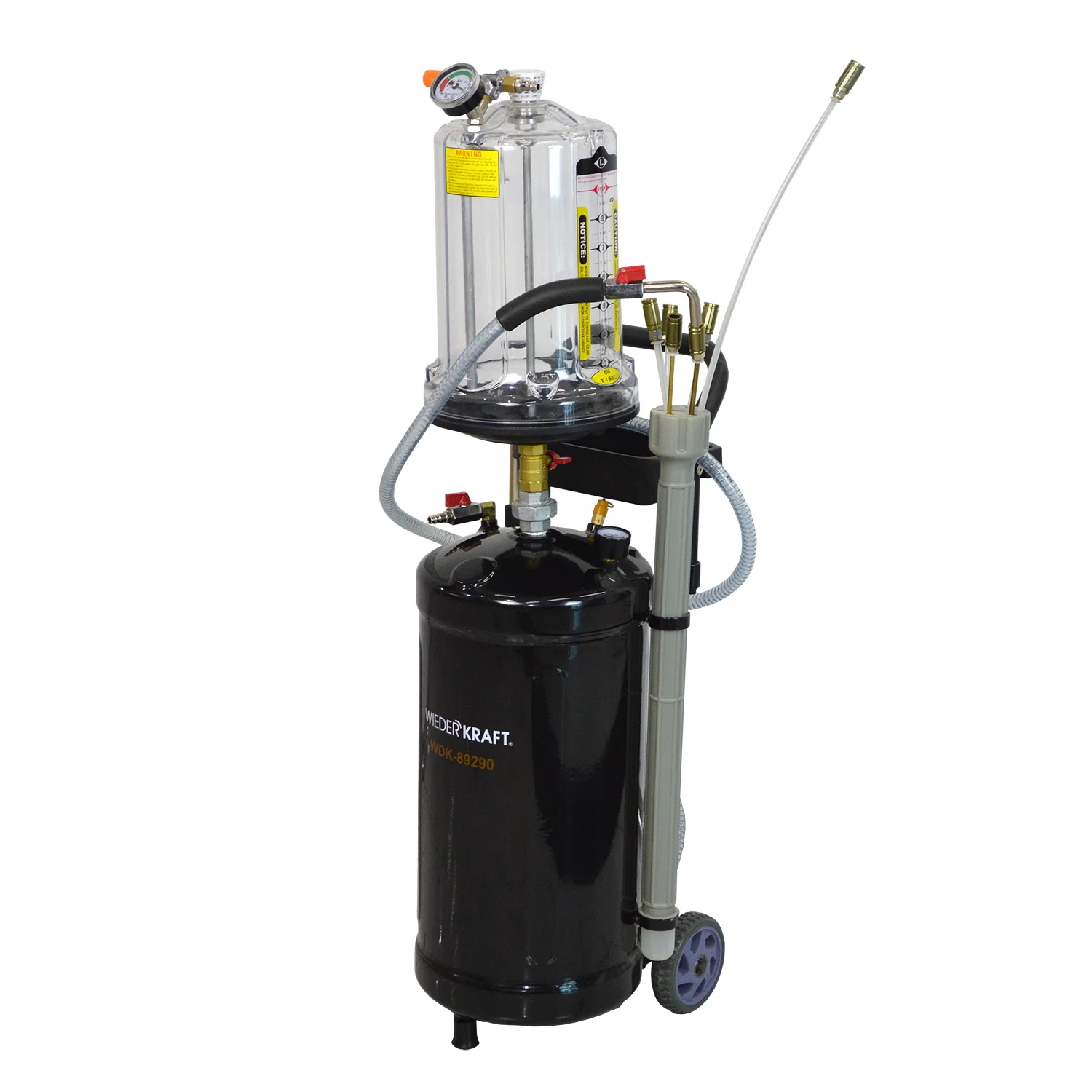 WDK-89290 Установка для замены масла, с предкамерой и набором зондов. Бак 30 л