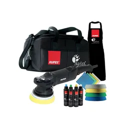 RUPES Полировальная машинка с набором для полировки, подошва 125 мм