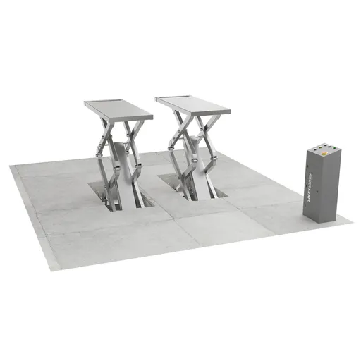 WDK-504/380 Подъемник ножничный заглубляемый 3,5 тонны, 380В - 1