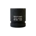 WDK-711-8034 Головка торцева ударная 1", 6 граней, 34 мм