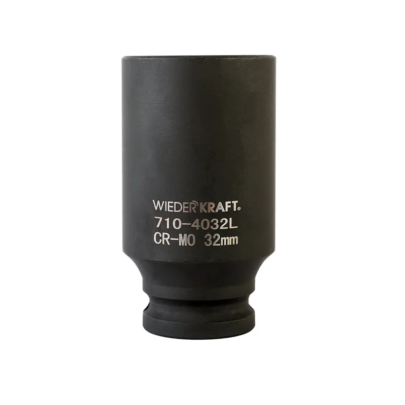 WDK-710-4032L Головка торцевая ударная глубокая 1/2", 6 граней, 32 мм - 1