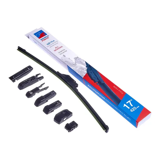 Double Force Щетка стеклоочистителя бескаркасная, 425 мм ("17") - 1