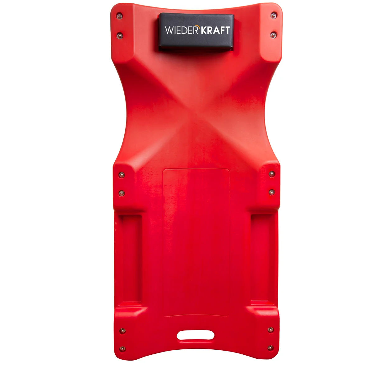 WDK-84068R Лежак ремонтный подкатной, пластиковый, красный