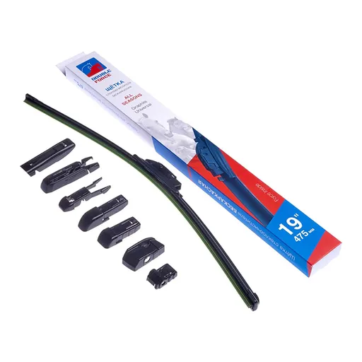 Double Force Щетка стеклоочистителя бескаркасная, 475 мм ("19") - 1