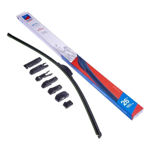 Double Force Щетка стеклоочистителя бескаркасная, 650 мм ("26") - 1