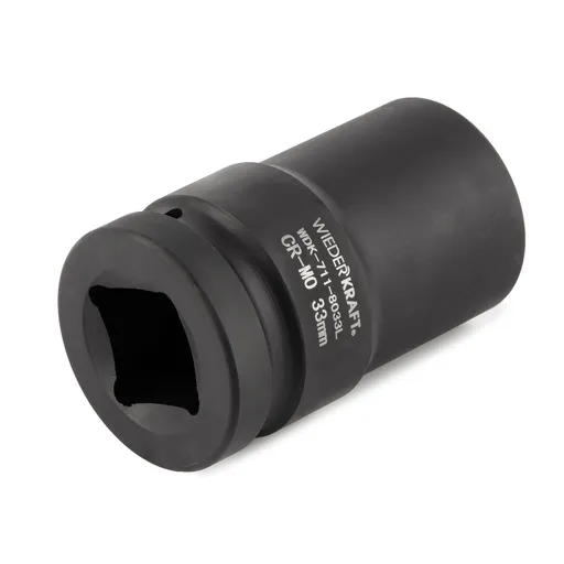 WDK-711-8033L Головка торцева ударная глубокая 1", 6 граней, 33 мм - 1