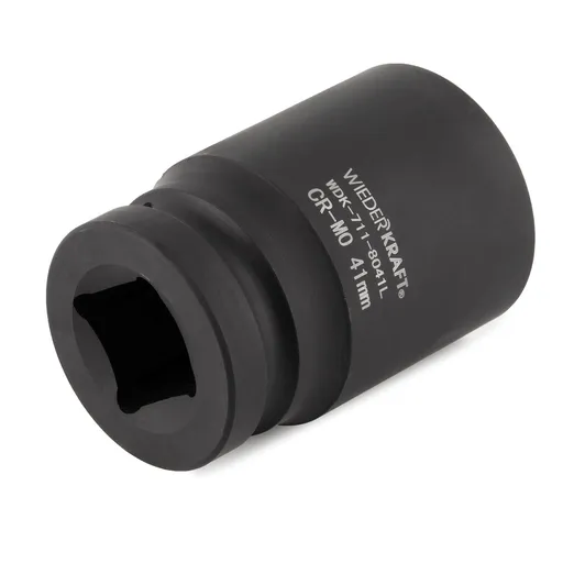 WDK-711-8041L Головка торцева ударная глубокая 1", 6 граней, 41 мм - 1