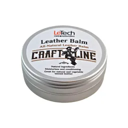 LeTech Leather Balm Birch - Натуральный бальзам для кожи с запахом дегтя, 60 мл