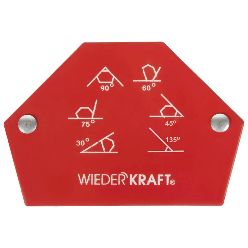 WDK-65025 Сварочный магнит, углы 30°, 45°, 60°, 75°, 90°, 135°, усилие 25 Lbs - 1