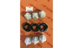 HAWK Полный ремкомплект клапана помпы, 6 шт (серия nmt, npm, mt)