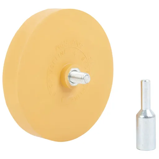 WiederKraft Резиновый диск для удаления остатков клея - 1