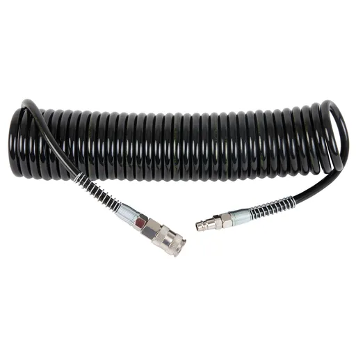 WDK-65758 Шланг пневматический спиральный с БРС, 6.5х10 мм, 8 м - 1