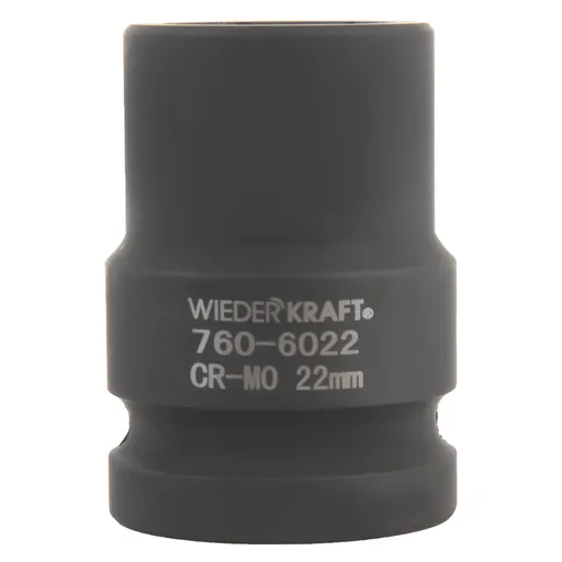 WDK-760-6022 Головка ударная 3/4", 6 граней, 22 мм - 1