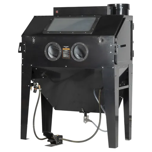WDK-83421 Пескоструйная камера 420л, боковая и фронтальная загрузка - 1