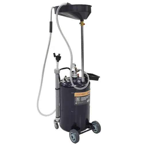 WDK-89282 Установка маслосменная 80 л, c воронкой и откачкой через щуп - 1