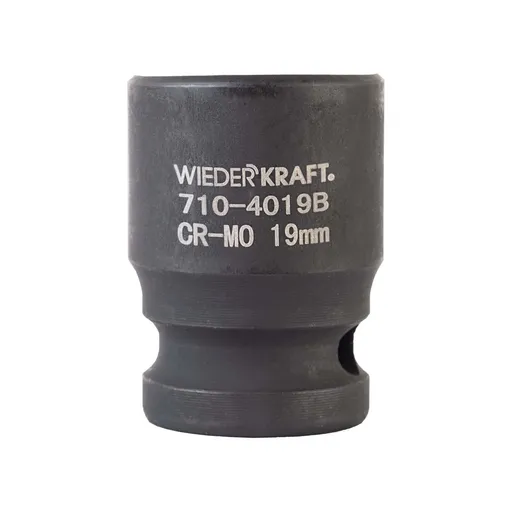 WDK-710-4019 Головка торцевая ударная 1/2", 6 граней, 19 мм - 1