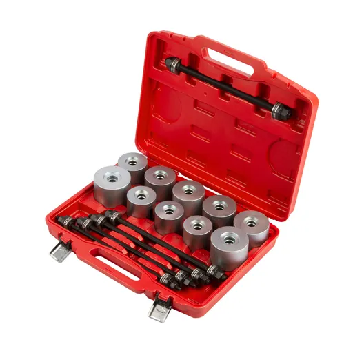 WDK-214920 Съемник сайлентблоков набор оправок, 24 предмета - 1