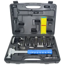 WDK-65081 Набор для рихтовки корпуса автомобиля, 10 предметов