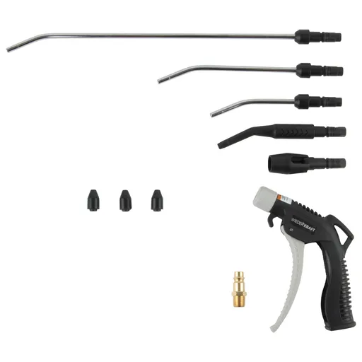 WDK-29210 Универсальный продувочный пистолет со сменными насадками, 9 предм. - 1