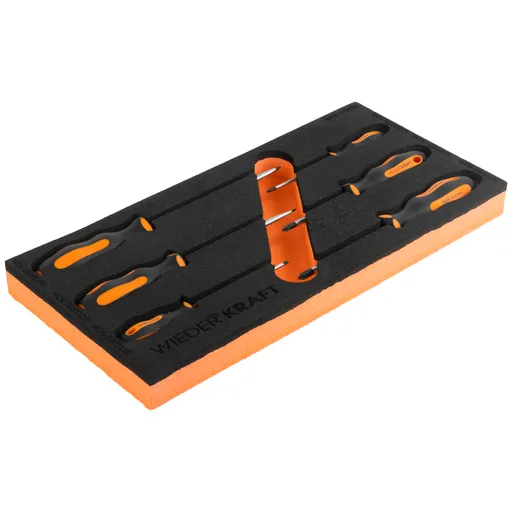 WDK-3706SD Набор отверток PH/SL в ложементе, 6 предметов - 1