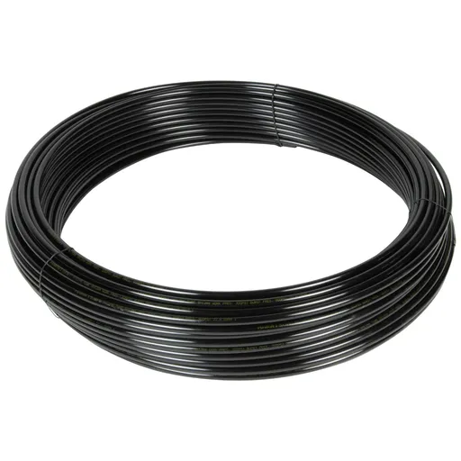 HUS0912-BK Трубка черная Harrison PU 9х12 мм, длина 100 м - 1